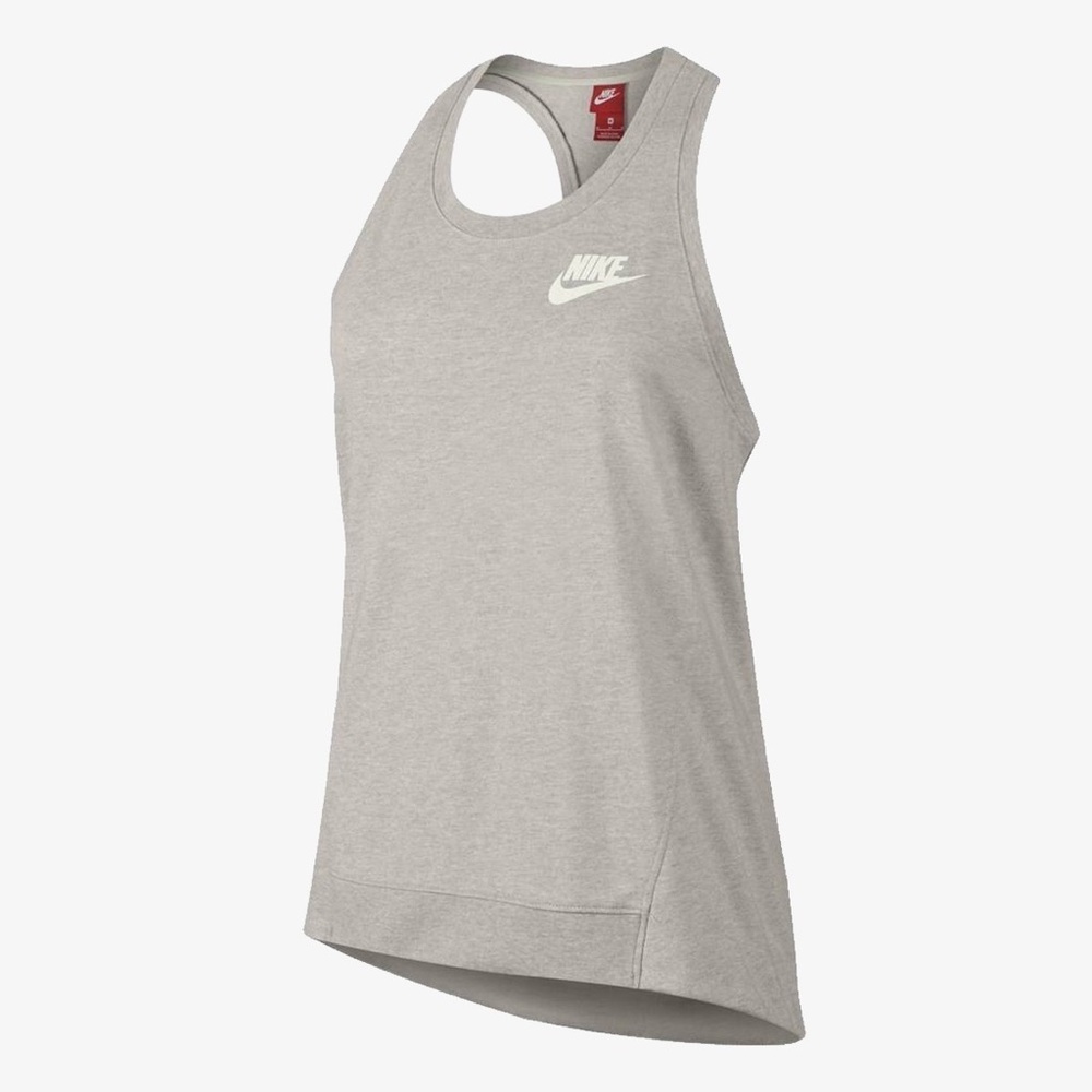 Nike Women's Heather light khaki Tank Top